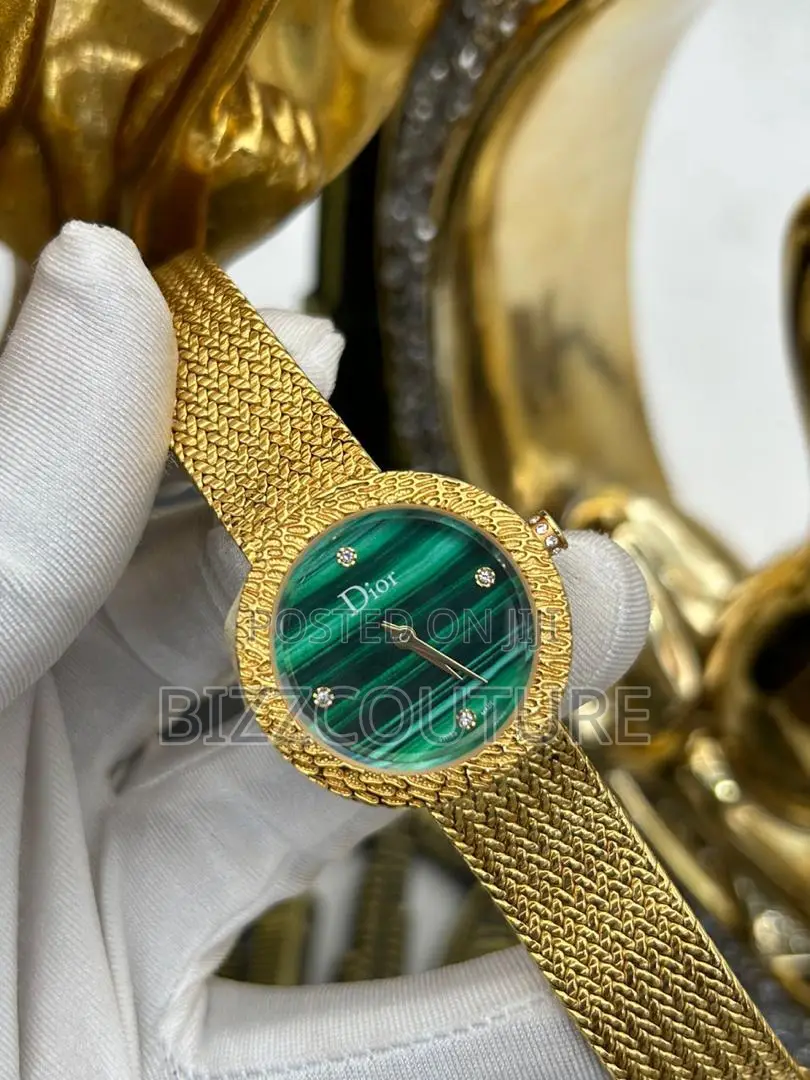 Original Dior Lady Gold Chain Watch Is Available in Store
