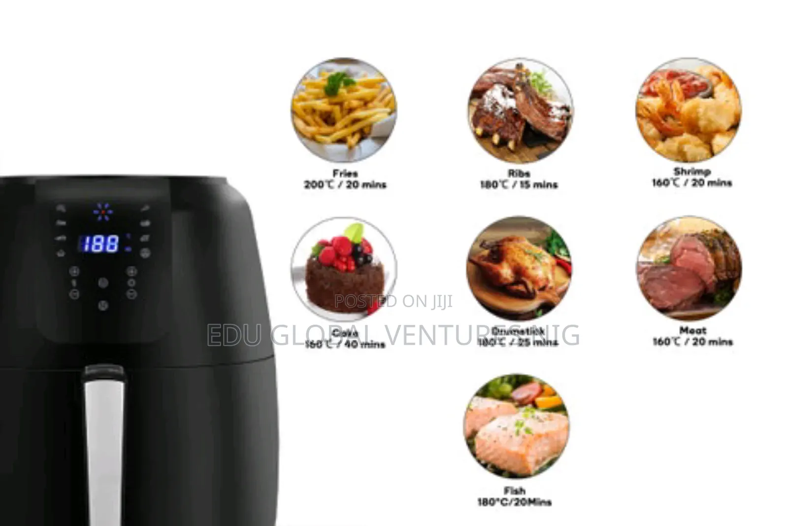 Kogan Professional 8.2litres Digital Airfryer Oven 1800watts