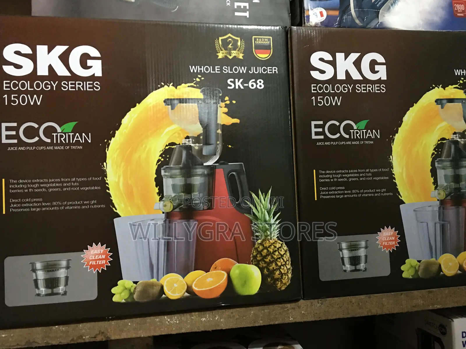 Skg Whole Slow Juicer /Juice Extractor