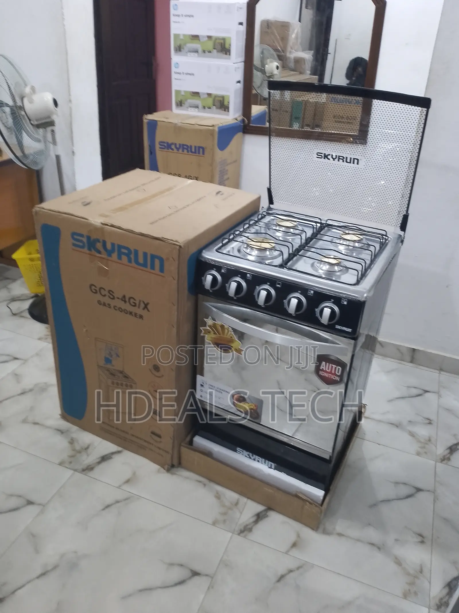The Latest Skyrun 4 Burners(4+0)Gas Cooke