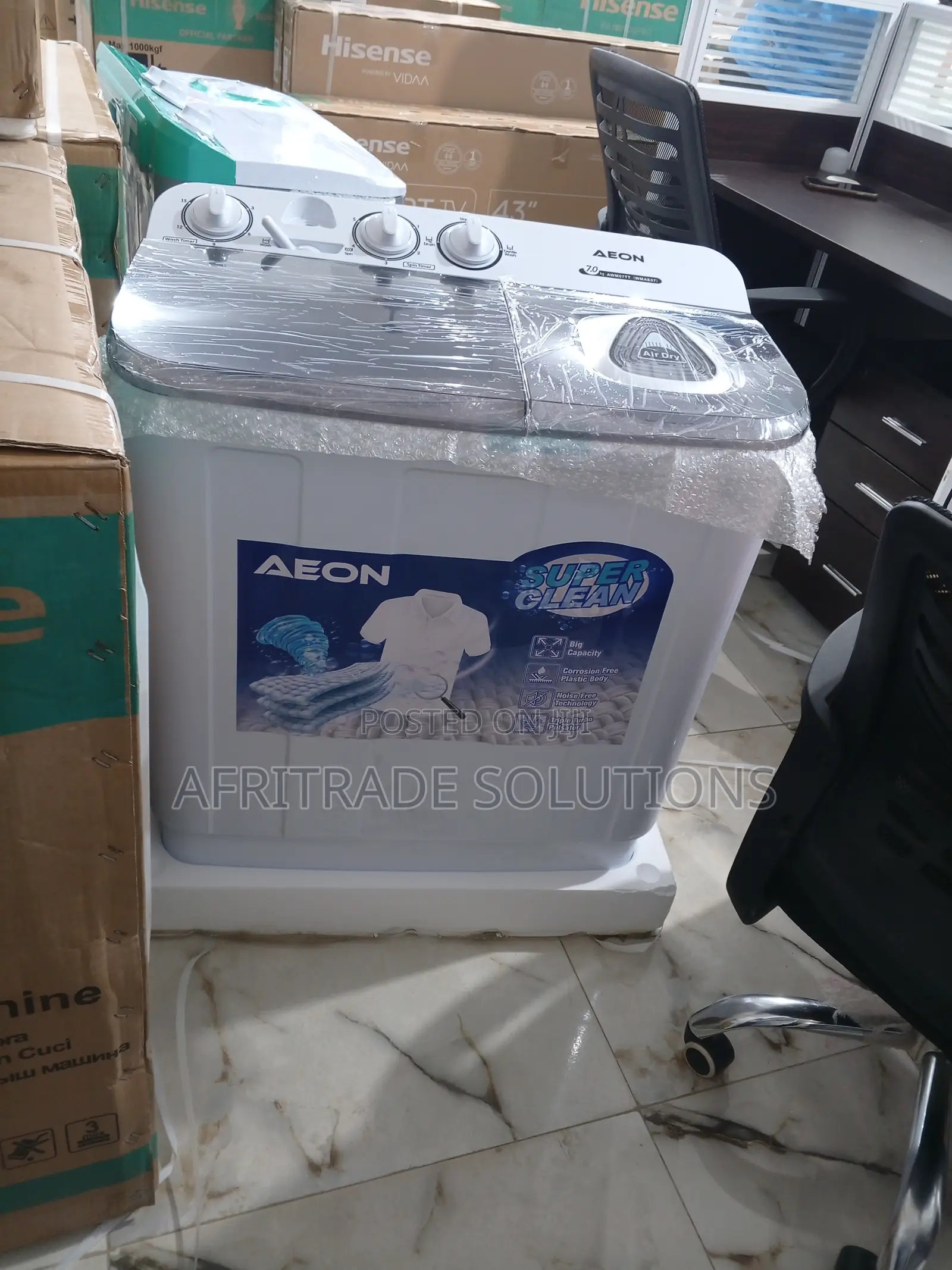 Quality Aeon 7kg Twin Tub Washing Machine