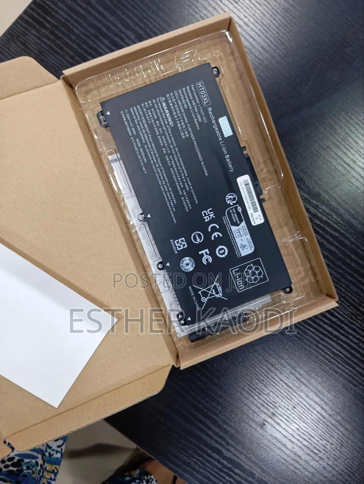 HP 250 G7 HT03XL TF03XL Battery for HP Pavilion 15-