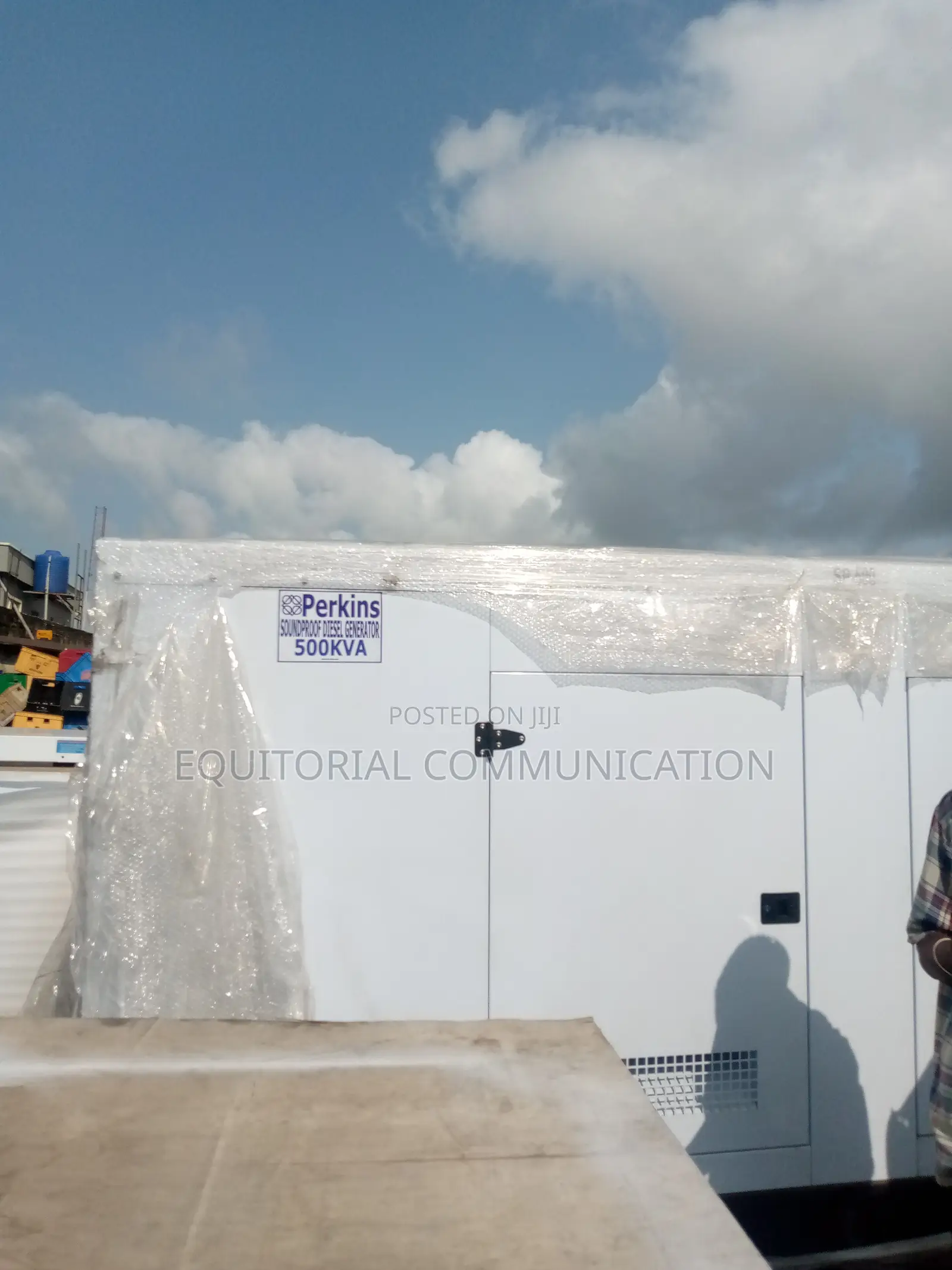 Newly Produced 500kva Perkins Soundproof Generator 