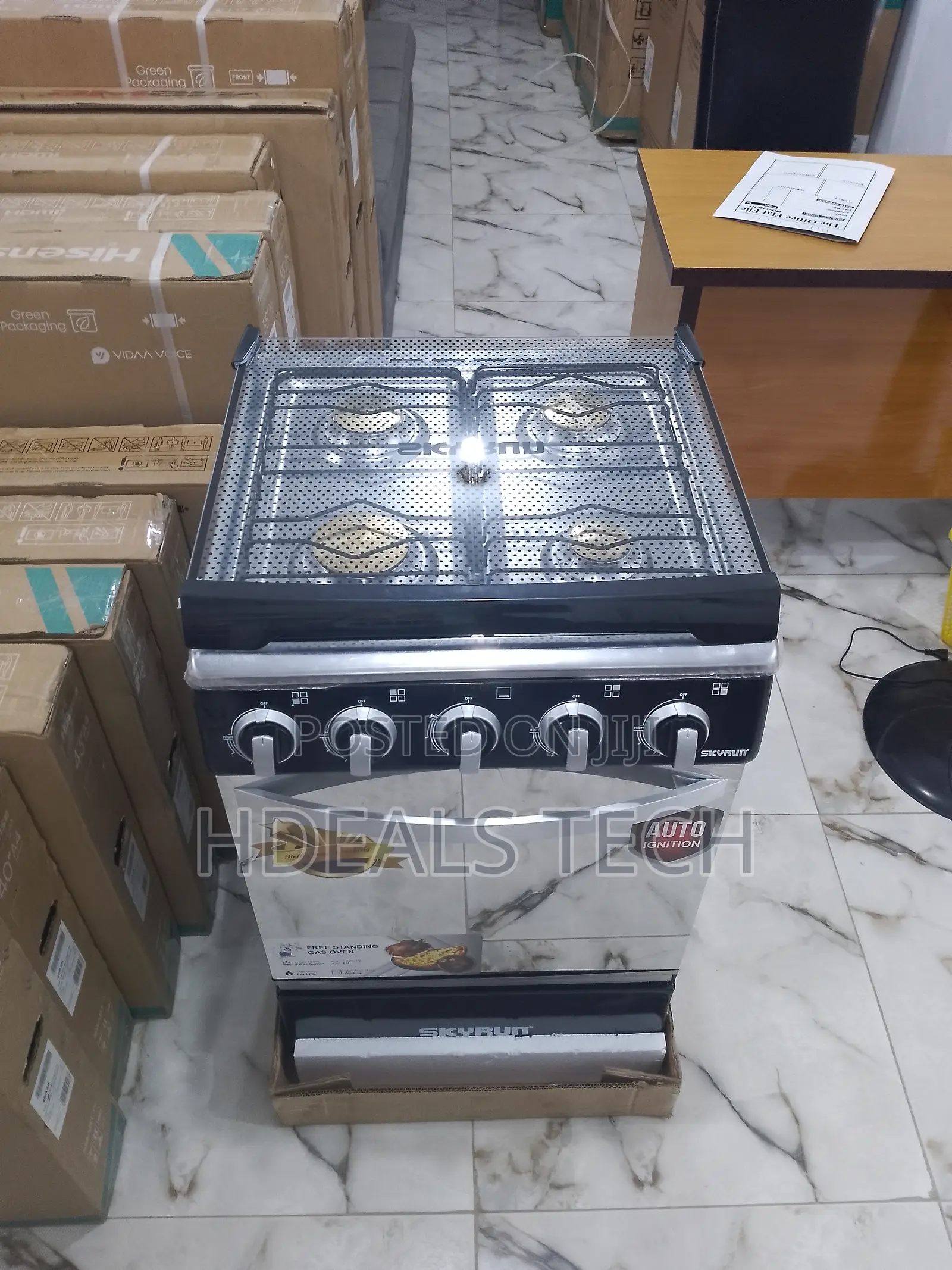 Suitable Skyrun 4 Burners Gas Cooker