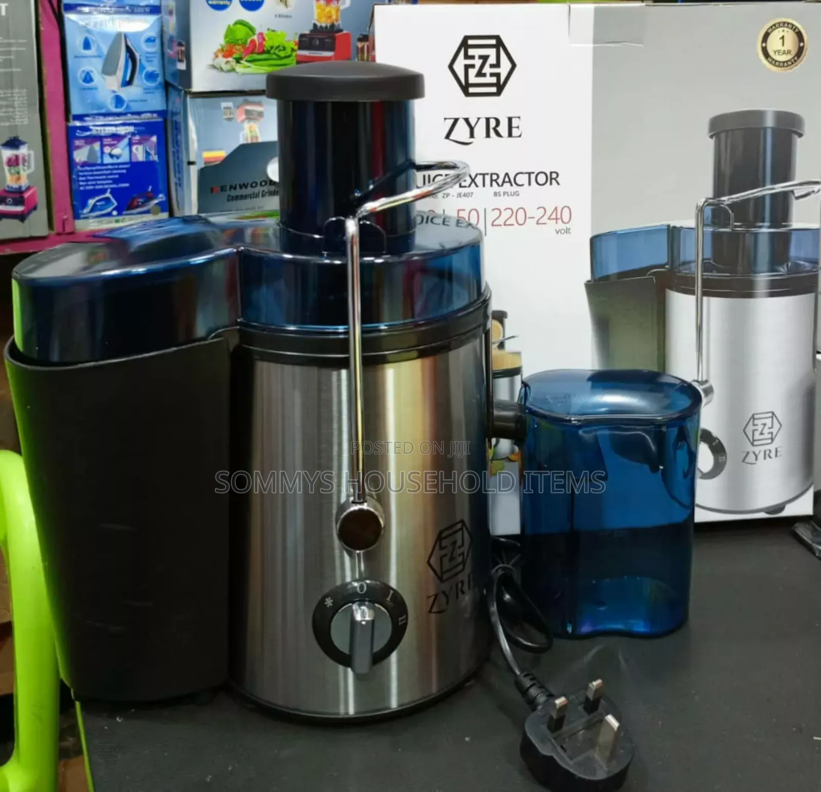 Zyre Juice Extractor - 600watts