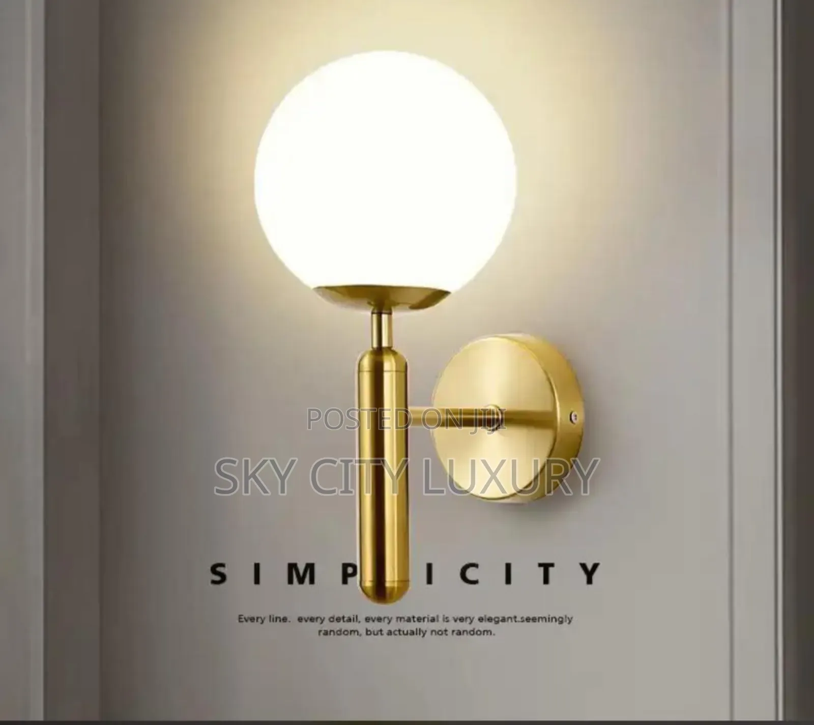 Natick Frosted Glass Wall Light