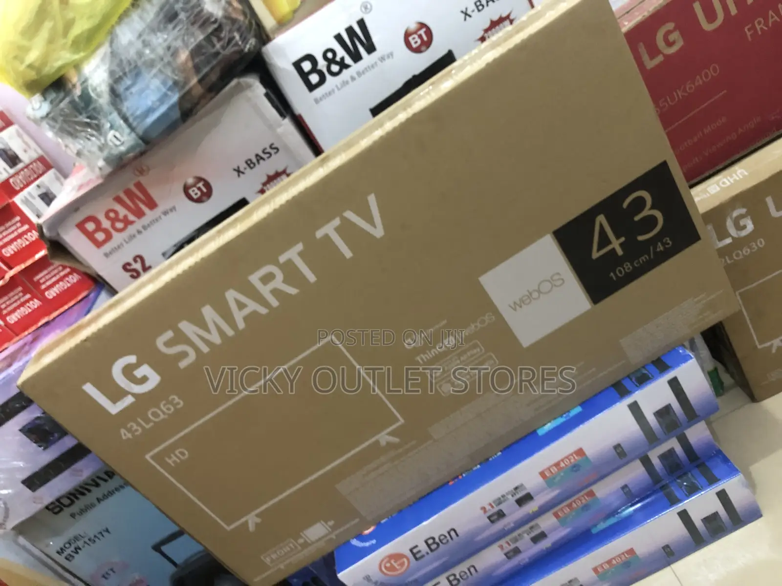 LG 43” Inches and Smart TV