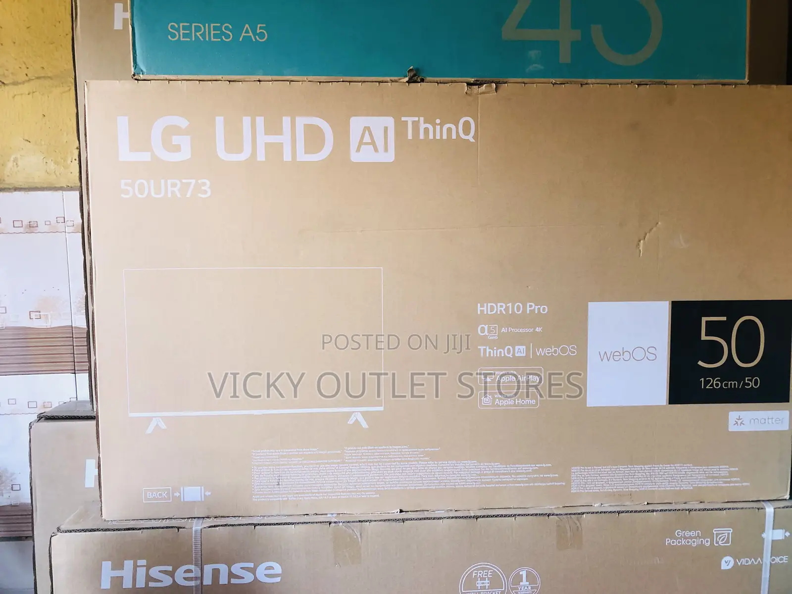 LG 50” Inches Android Smart TV