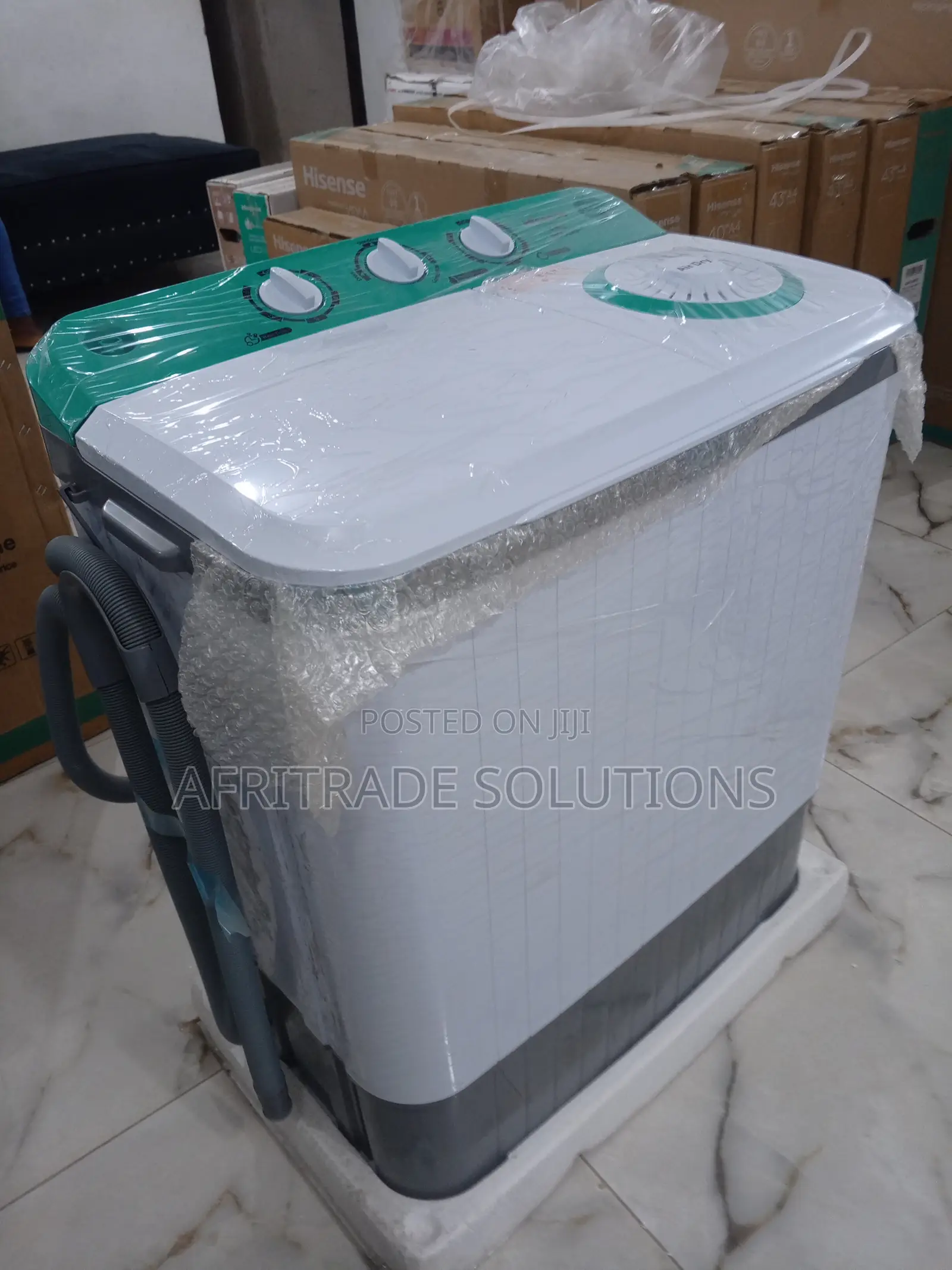 New Hisense 5kg Twin Tub Semi-Automatic Washing Machine