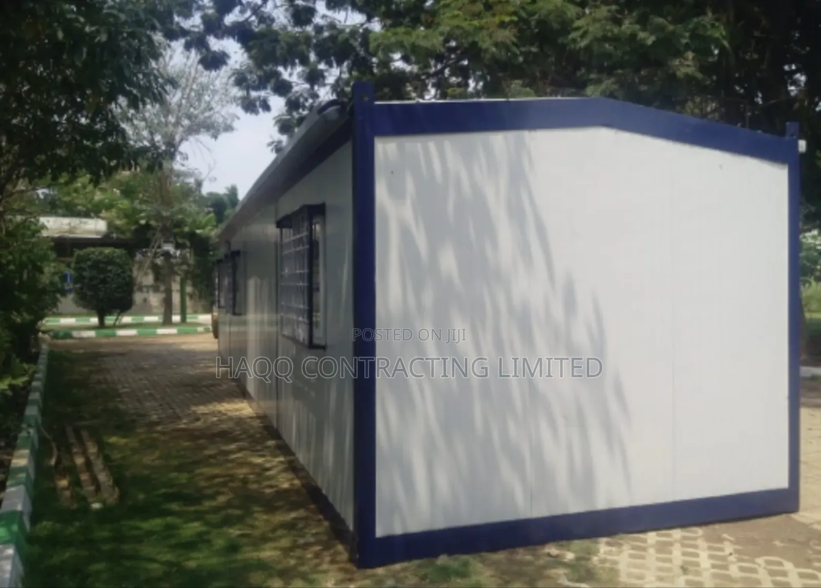 PUF Rectangular Modular Office Portacabin 40x10 Feet