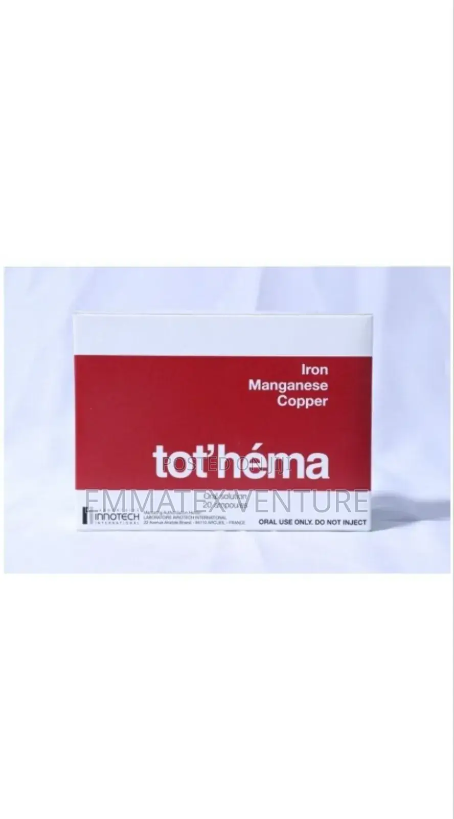 Innotech Tot'héma - Iron, Manganese, Copper - Oral Solution