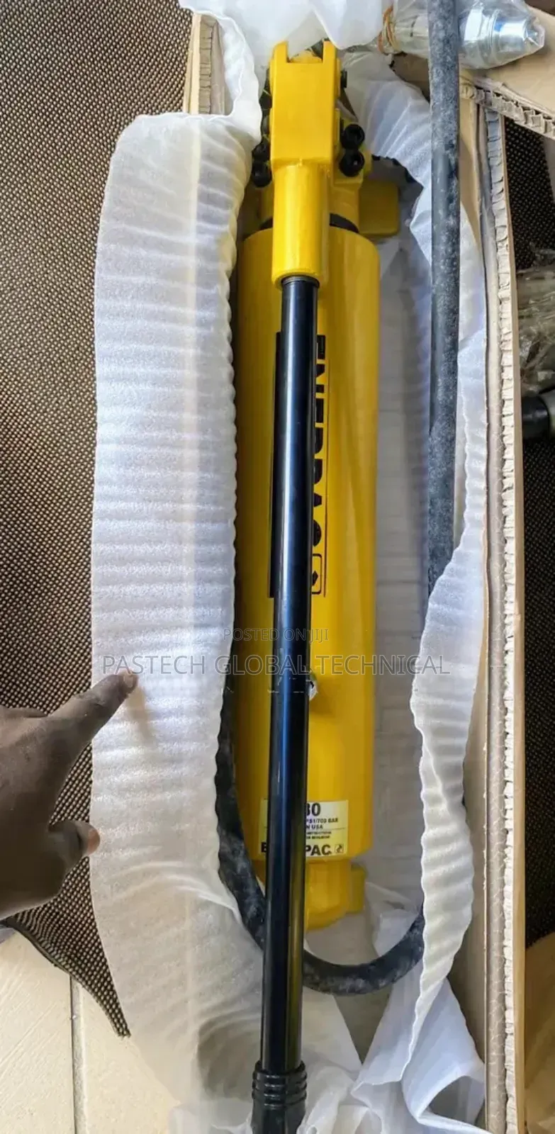 Enerpac Hydraulic Hand Pump P80 Diesel 10,000 Psi 700 Bar