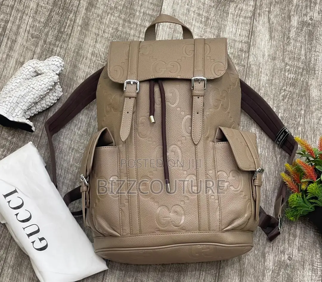 Original Gucci Brown Leather Bag Is Available in Store Now