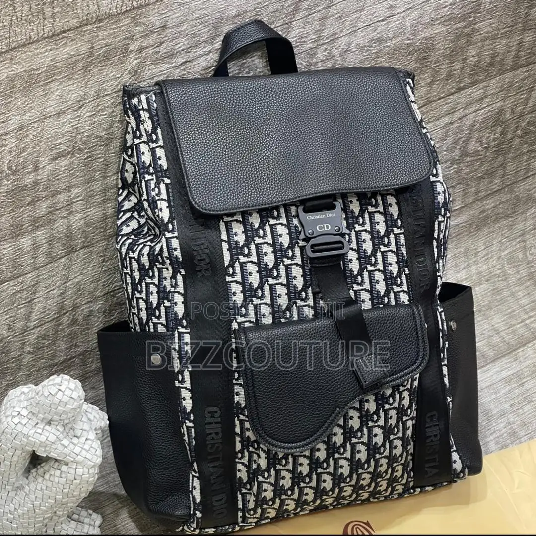 Original Christian Dior Black Leather Bag Is Available Now