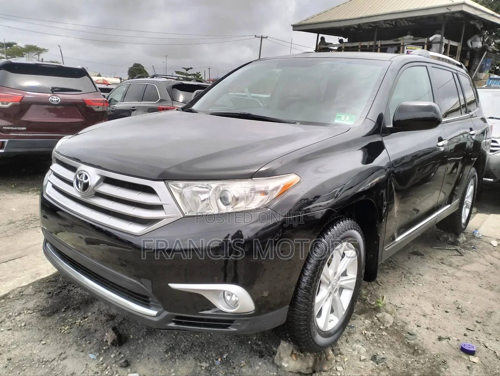 Toyota Highlander 3.5L 4WD 2013 Black