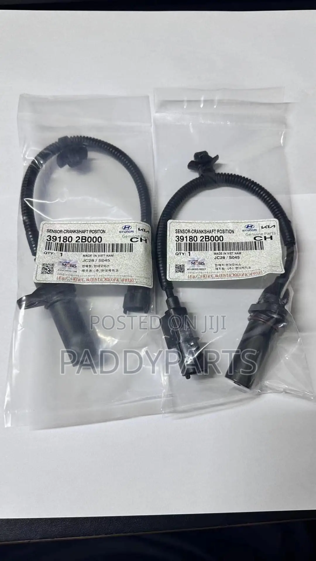 Hyundai Accent Crankshaft Position Sensor 2011-2014 1.6l