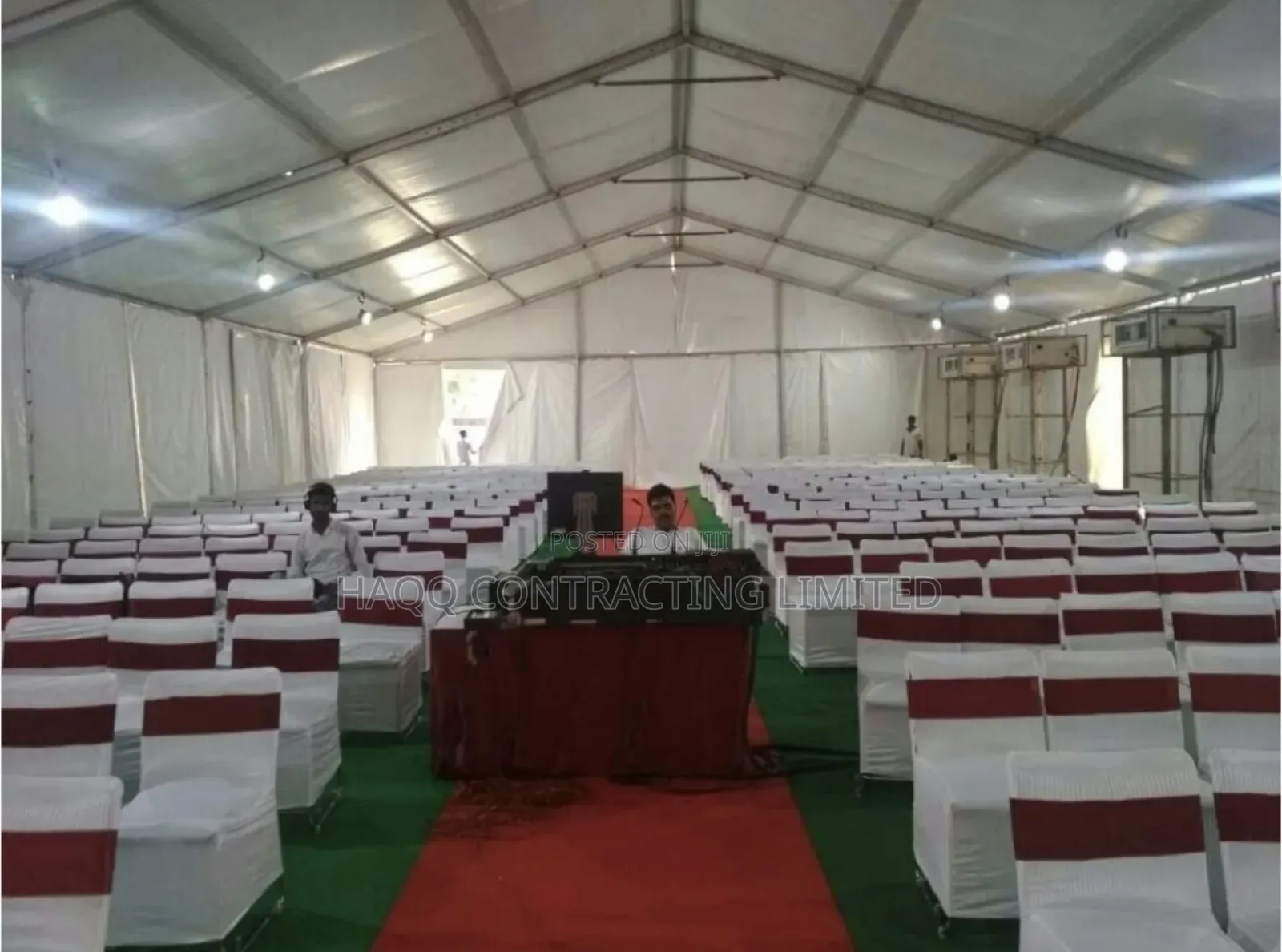 Canvas Steel Large Marquee Tent; 30m × 20m