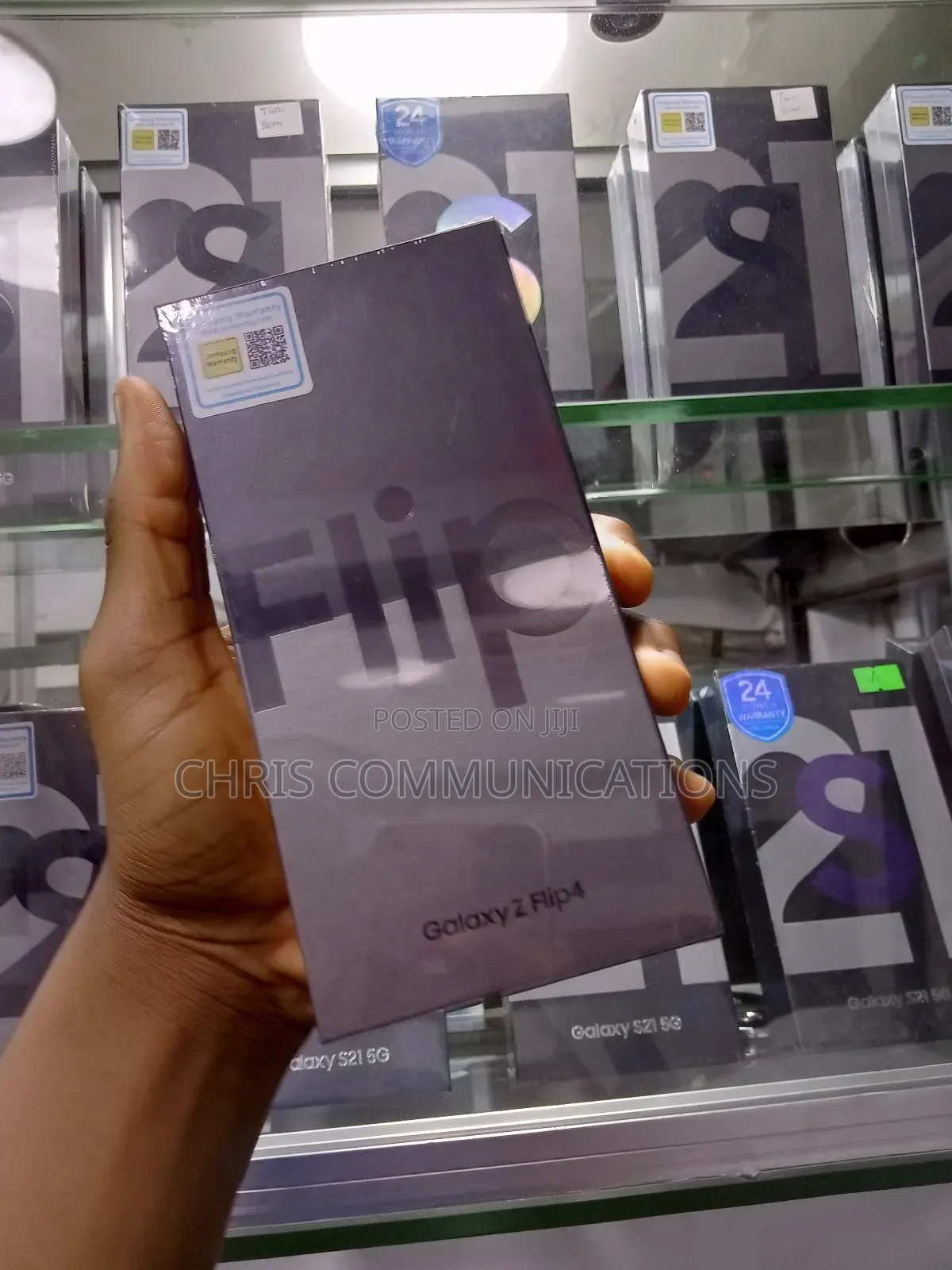 New Samsung Galaxy Z Flip4 512 GB Black