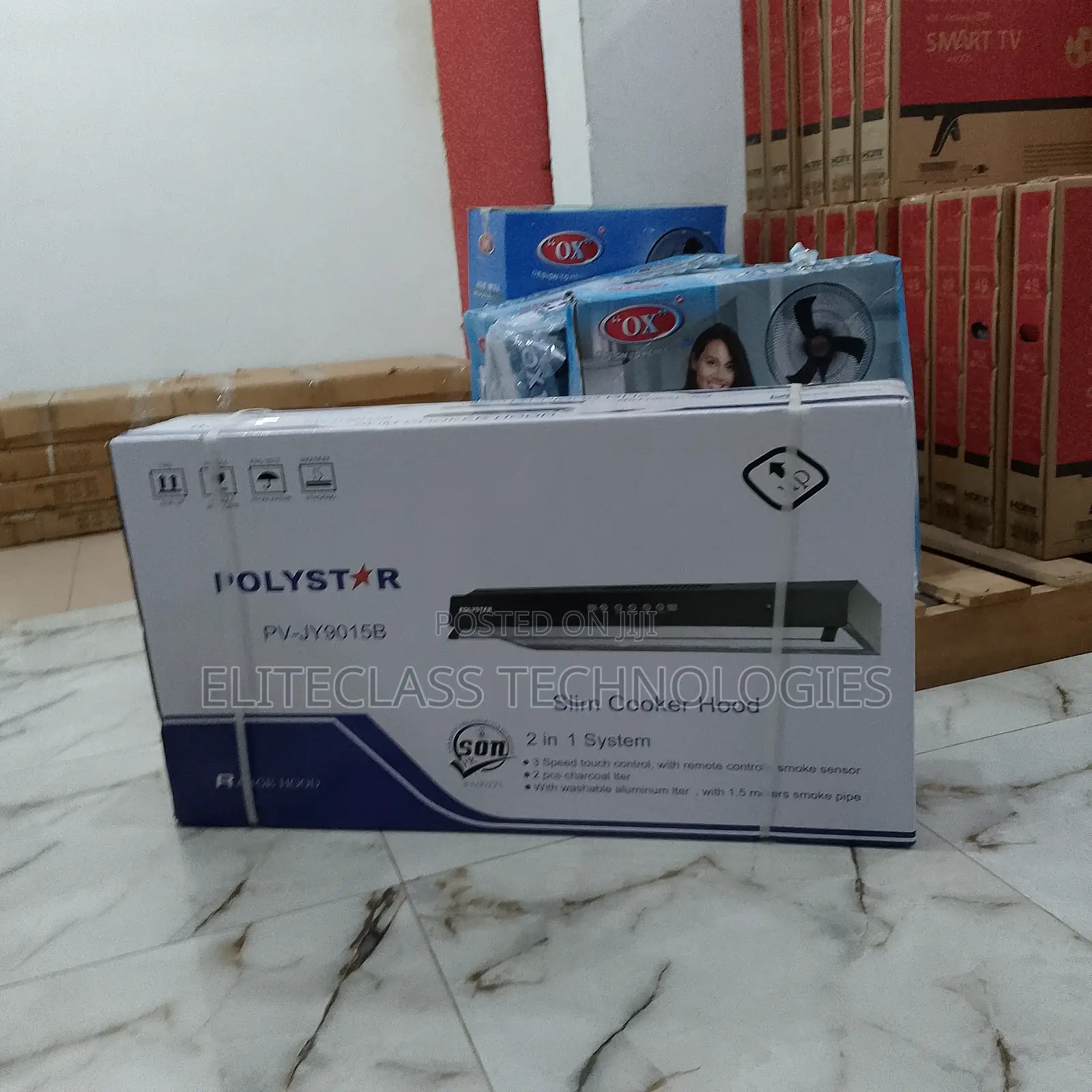 Premium Selling Polystar Slim Cooker Hood ''Pv-Jy9015b''