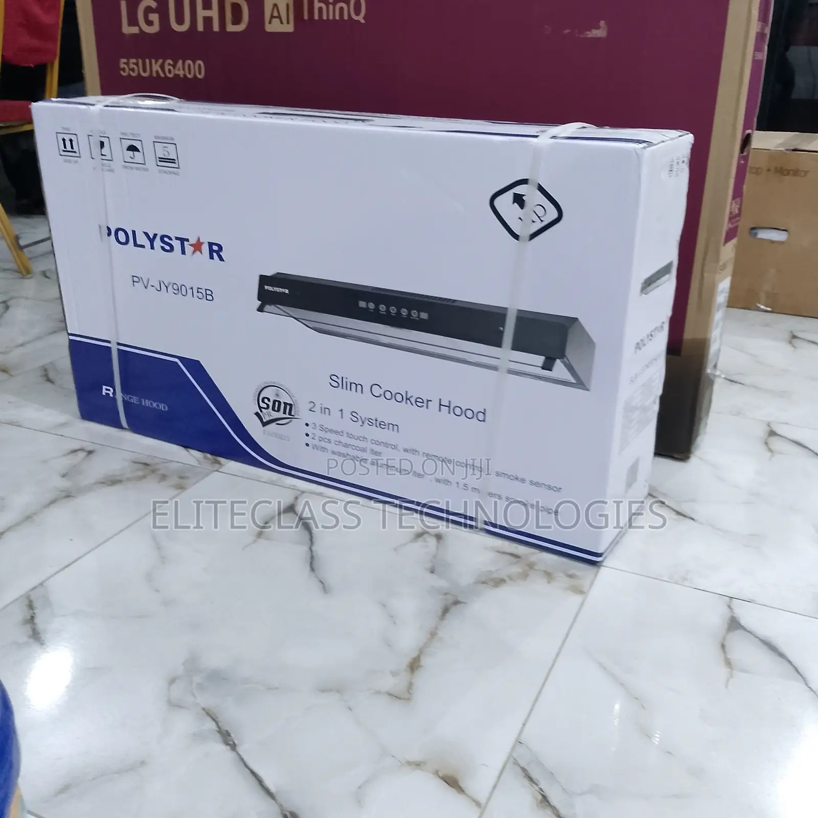 Best Standard Polystar Slim Cooker Hood ''Pv-Jy9015b''