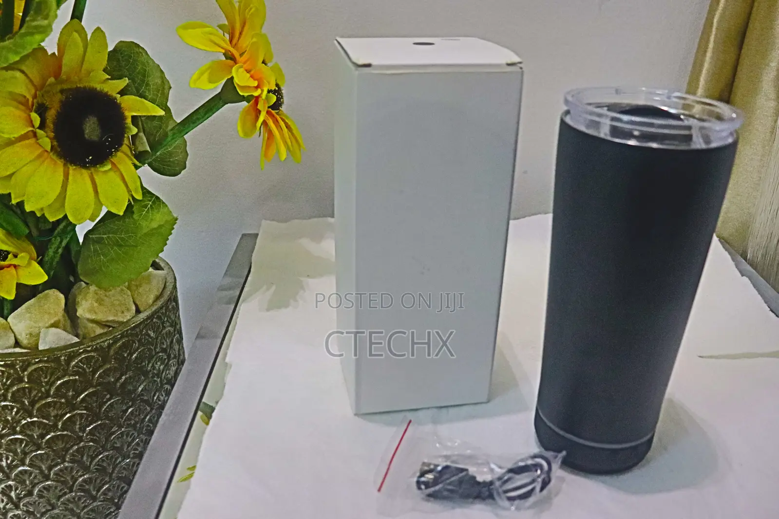 Bluetooth Speaker Cup Stainless Steel Thermal Mug Insulated