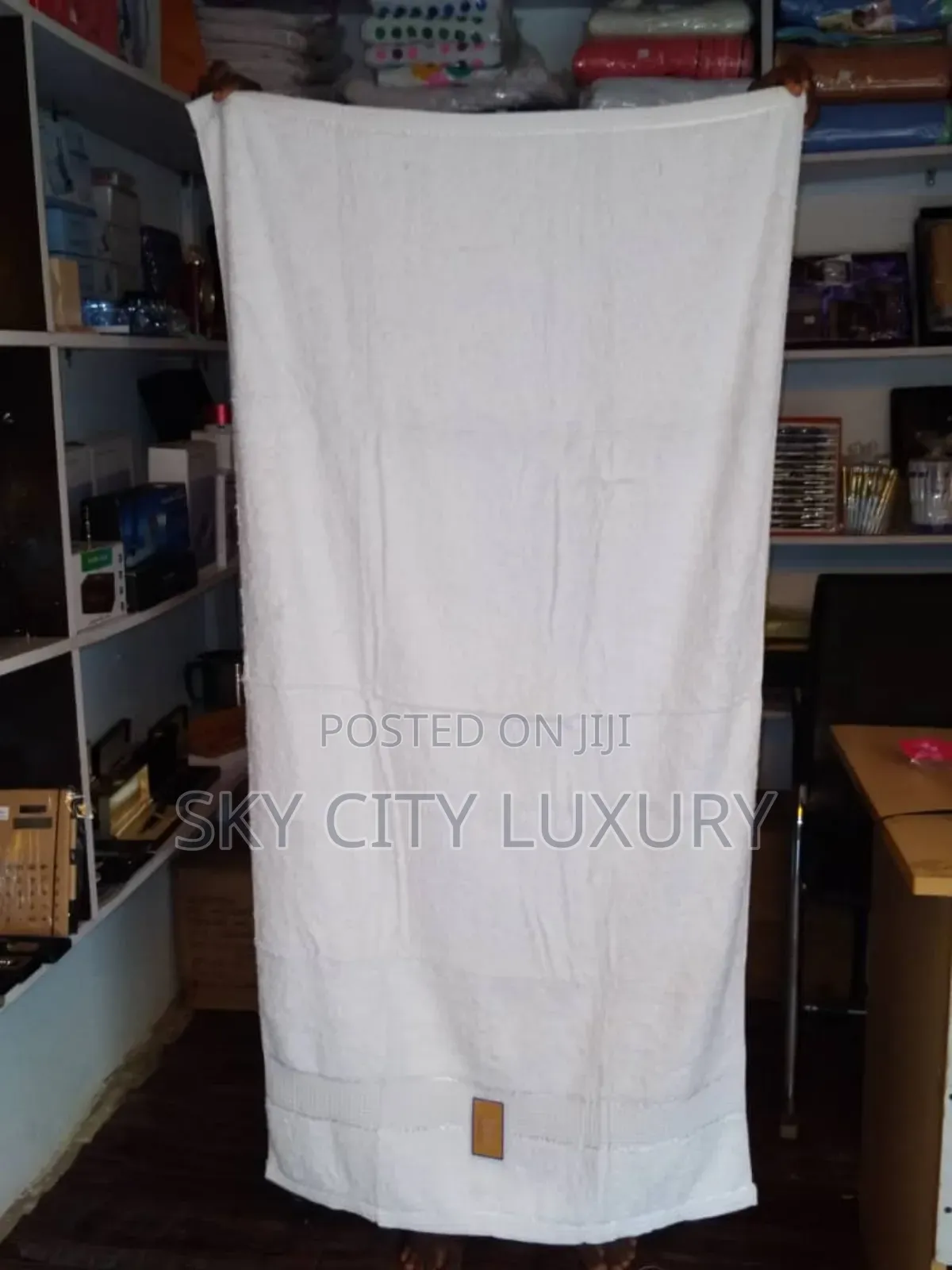 Pure White Bath Towels