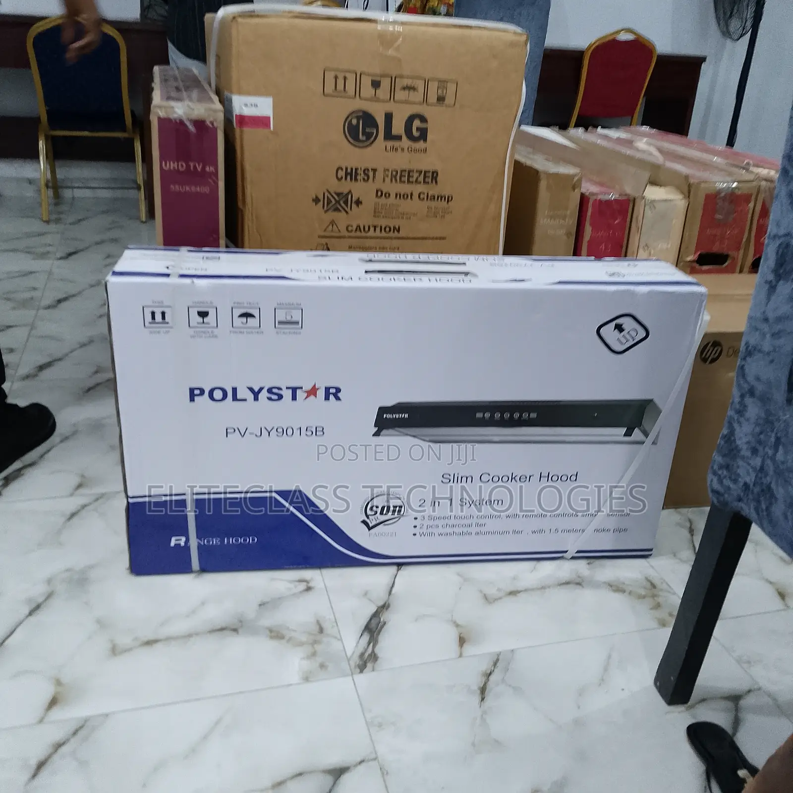 Available Polystar Slim Cooker Hood ''Pv-Jy9015b''