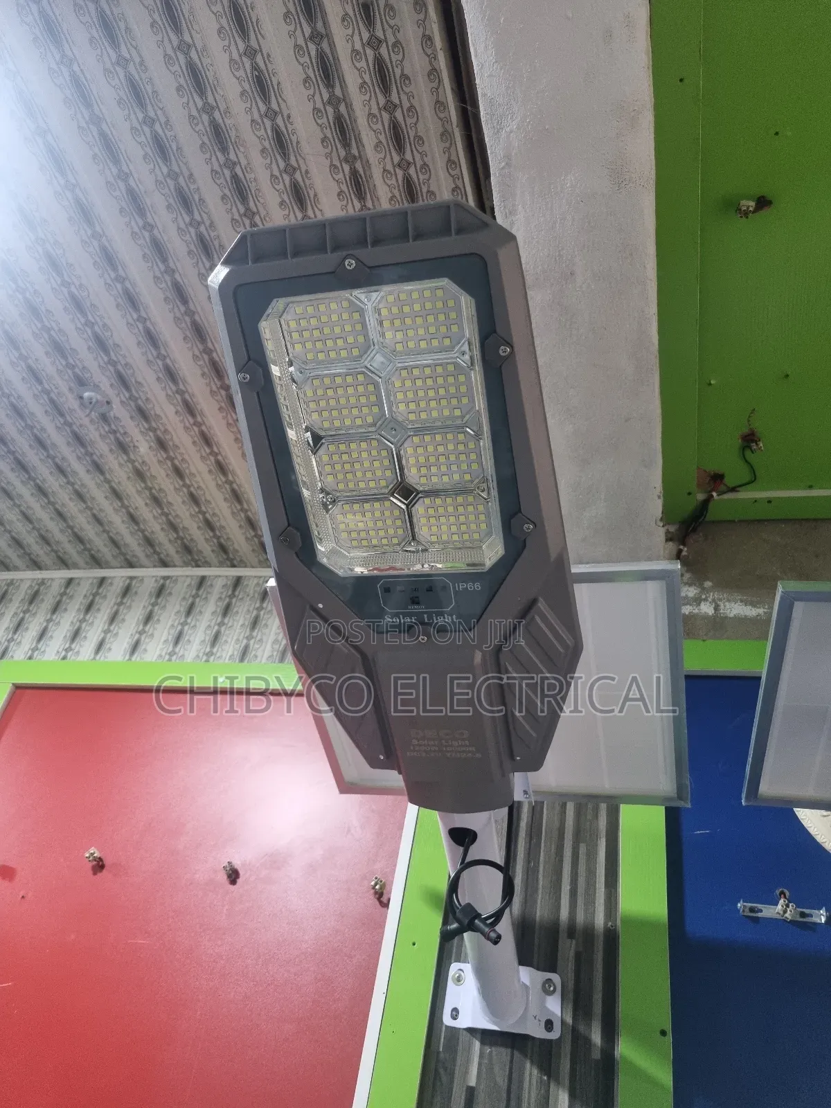 1200w Solar Street Light With Separate Panel