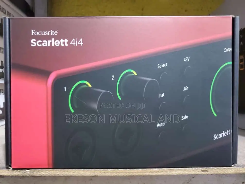 Focusrite Scarlett 4I4 Soundcards