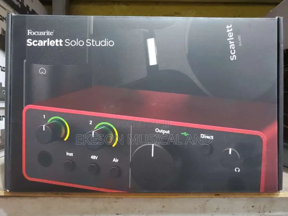Focusrite Scarlett Solo Studio 4th Generation