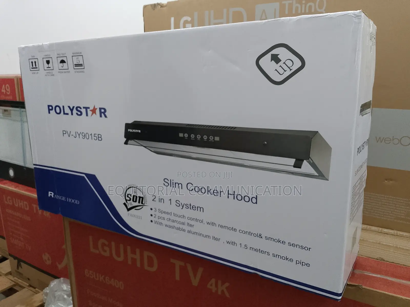 Elegant 90cm Pv-Jy9015b Polystar Heat Extractor