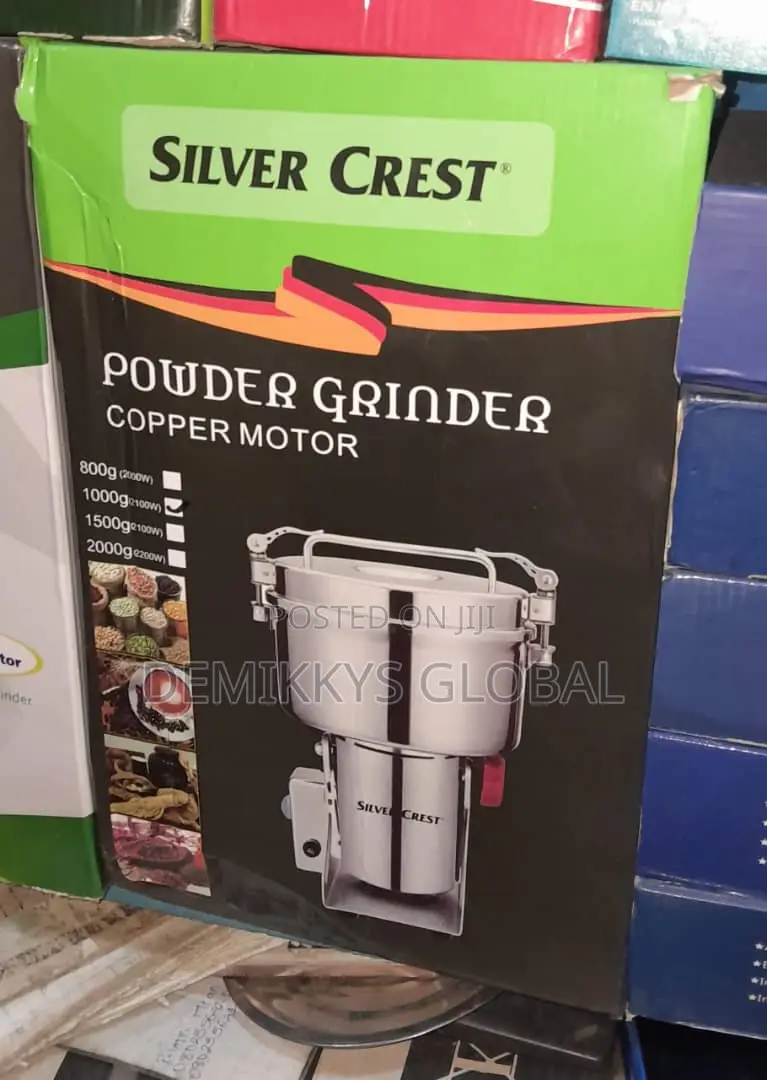 High Speed Silver Crest Mill / Grain Grinder 1000grams