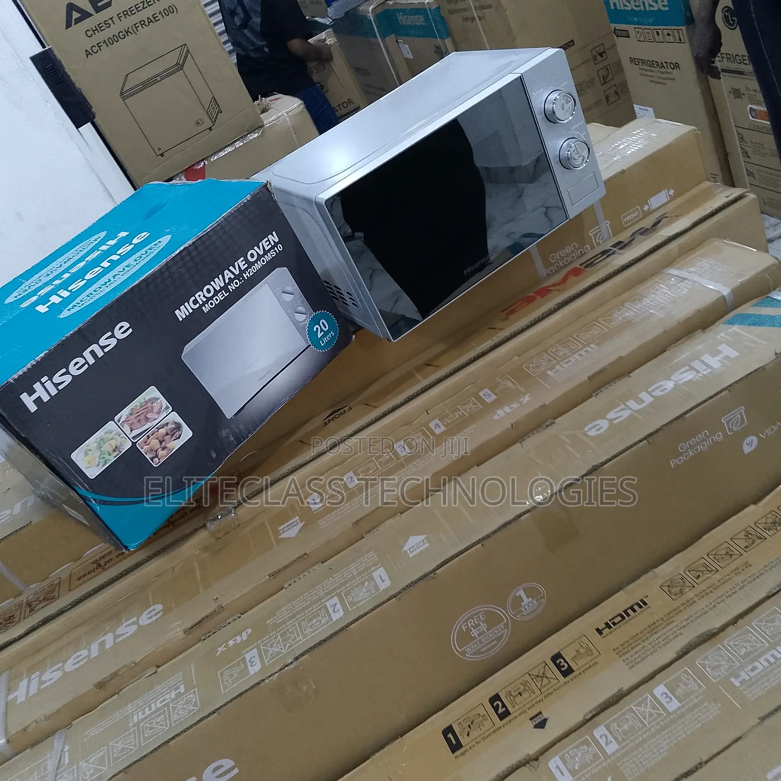 Reliable 20l Hisense Microwave Oven ''H20moms10''
