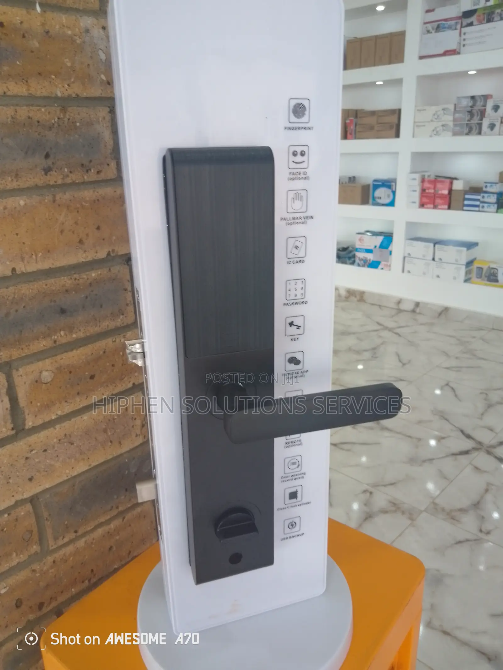 Smart Door Lock Touch Keypad Password IC Card Fingerprint
