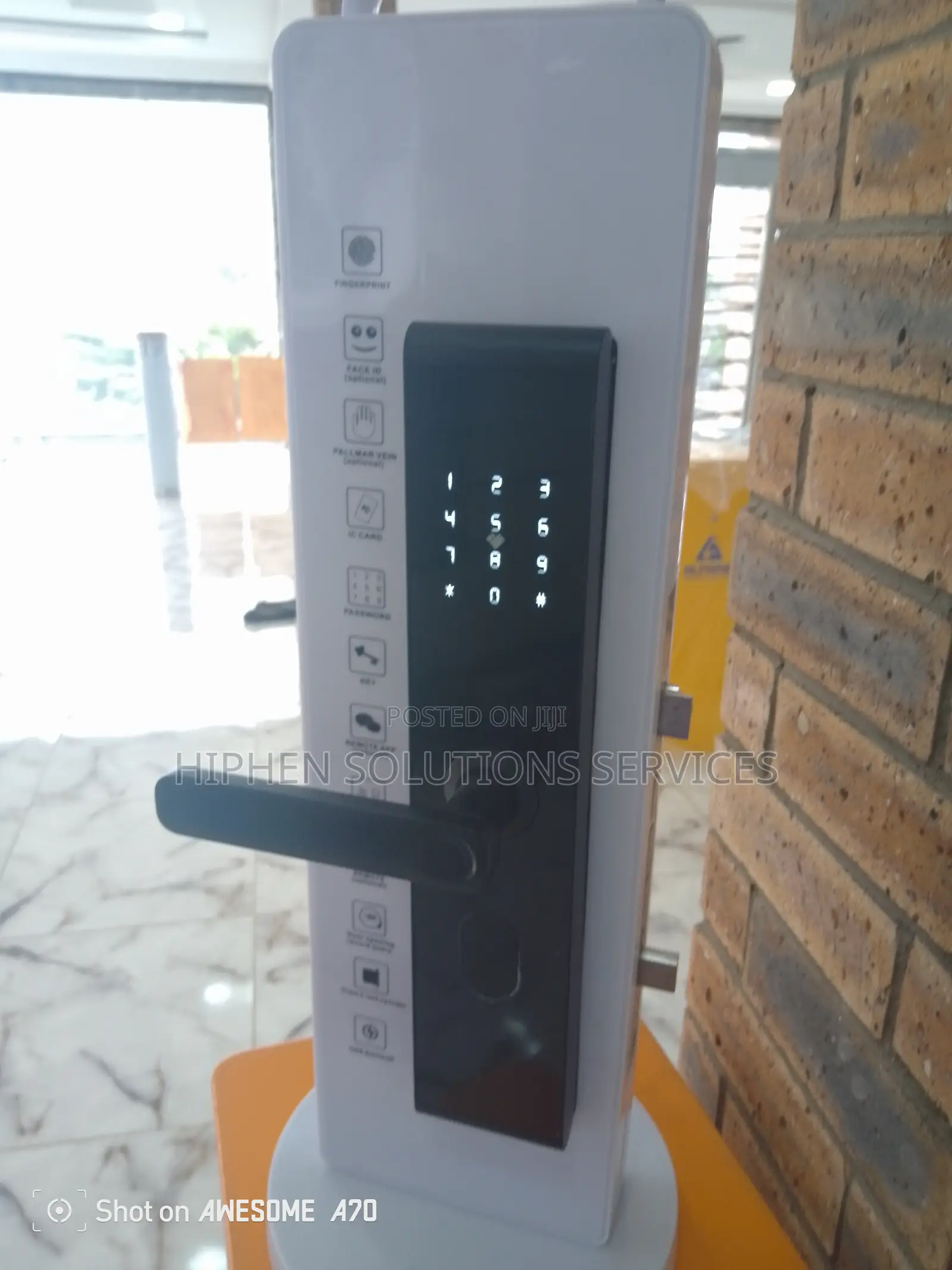 Electronic Smart Door Lock Touch Keypad Password IC Card Loc