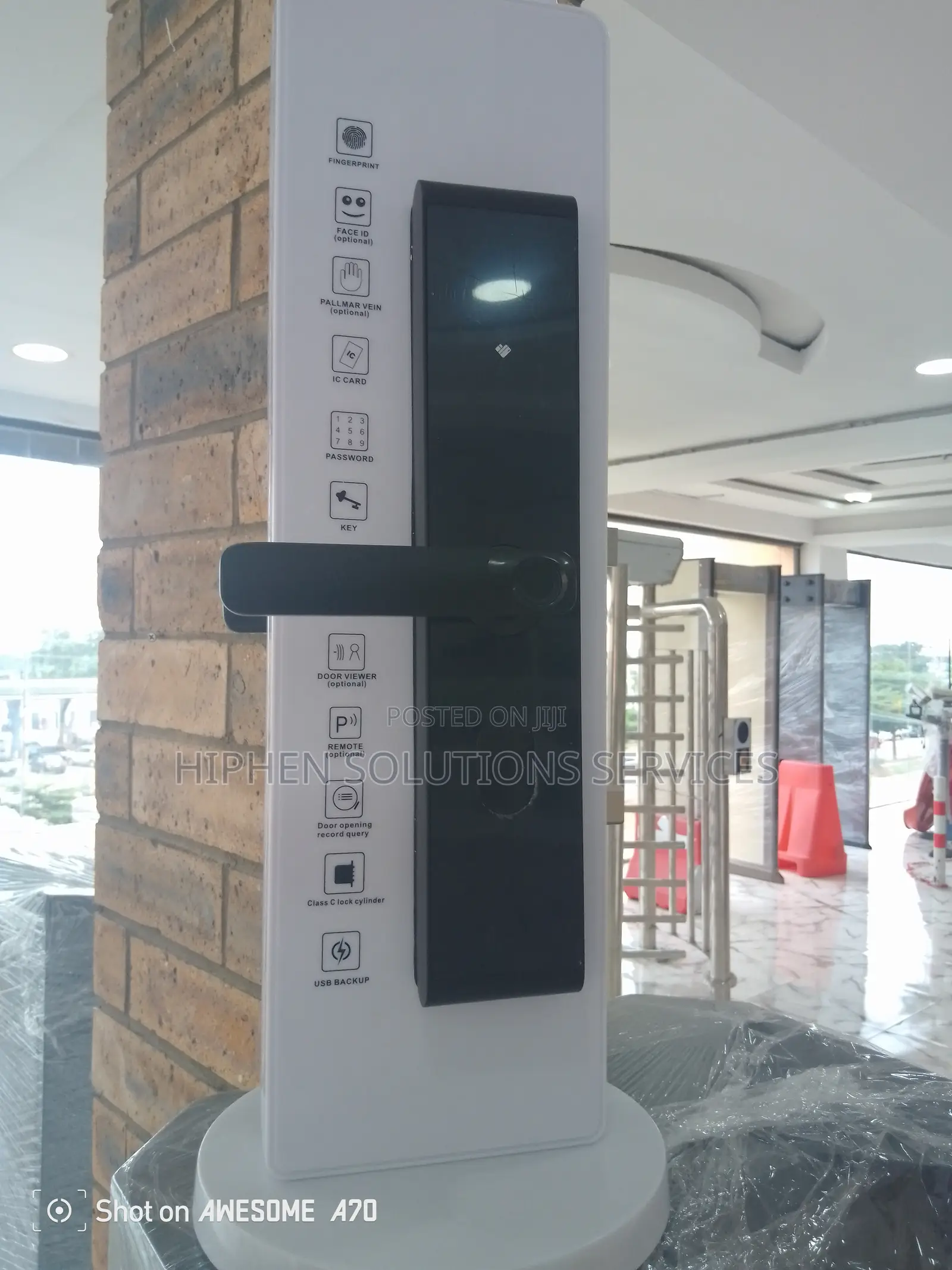 High Security Fingerprint Rfid Card