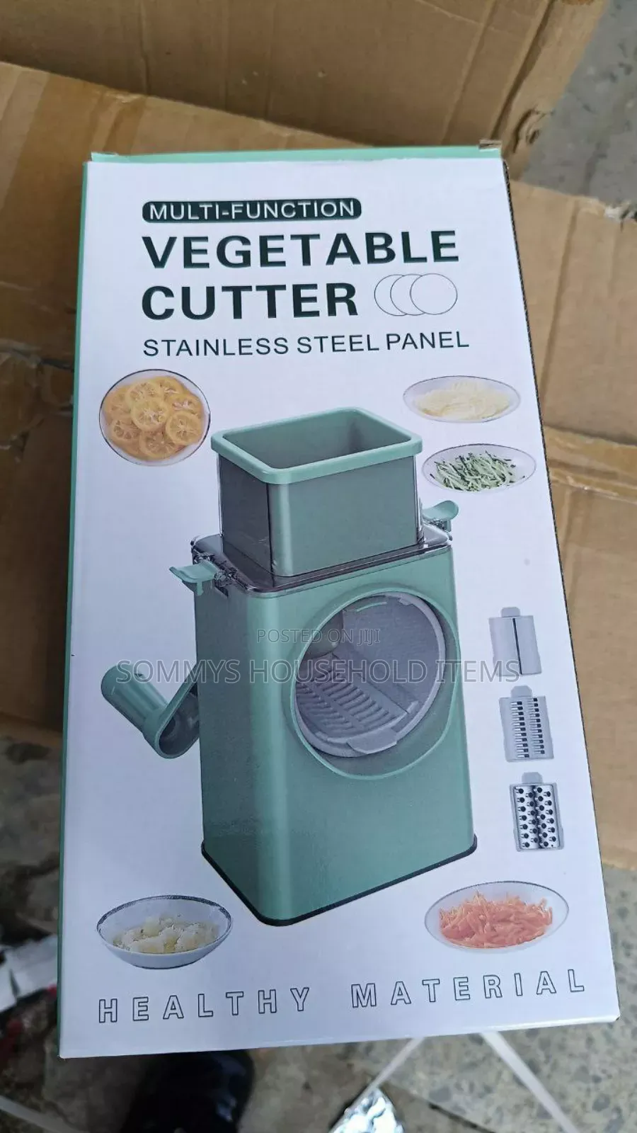 4in1 Rotary Drum Veggies Cutter
