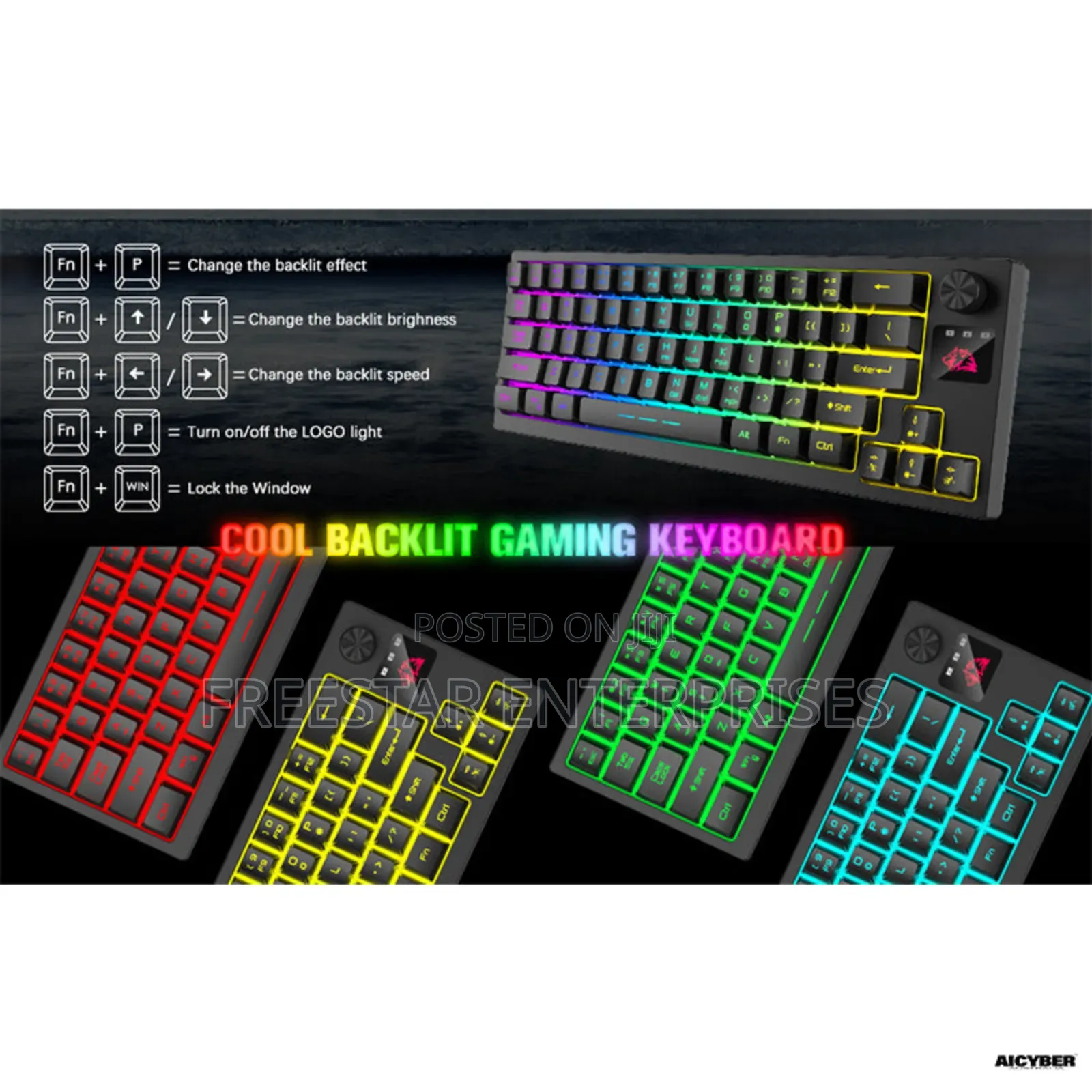 T50 RGB Wireless Gaming Keyboard and Mouse. Ziyoulang.