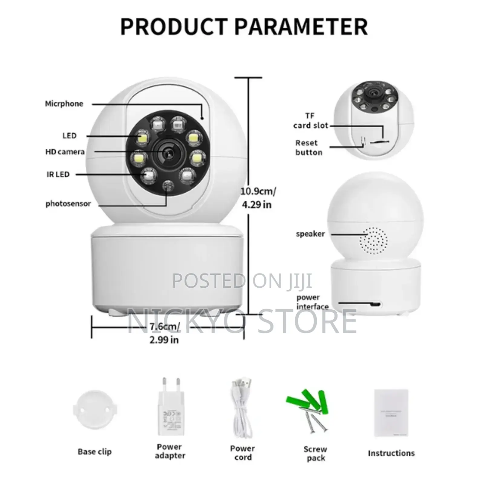 Smart Wi-Fi Security Camera / Indoor Ip Surveillance Camera