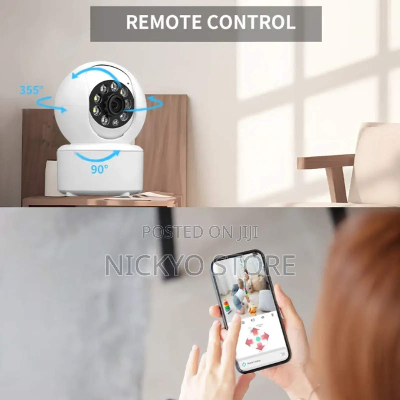 Smart Wi-Fi Security Camera / Indoor Ip Surveillance Camera