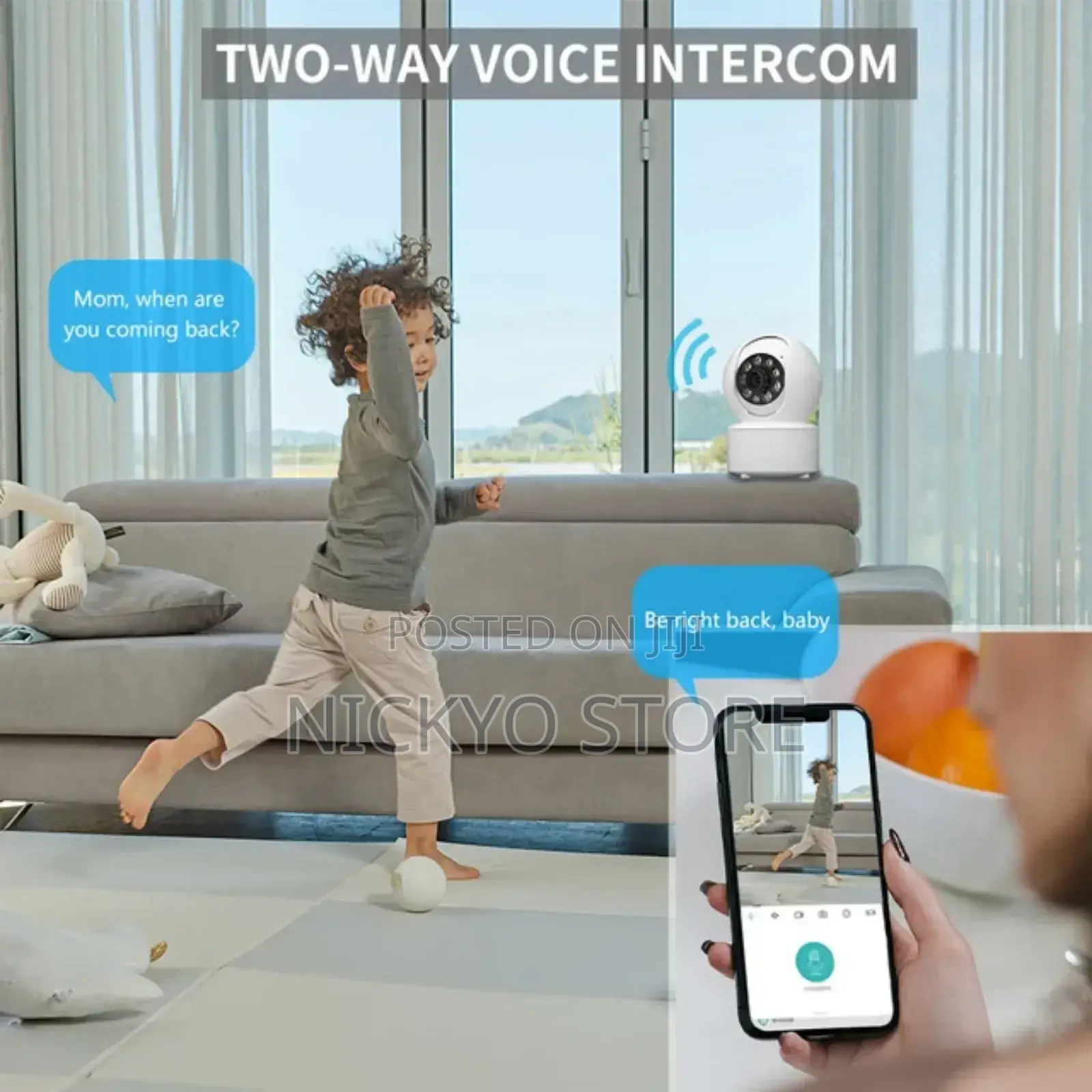 Smart Wi-Fi Security Camera / Indoor Ip Surveillance Camera