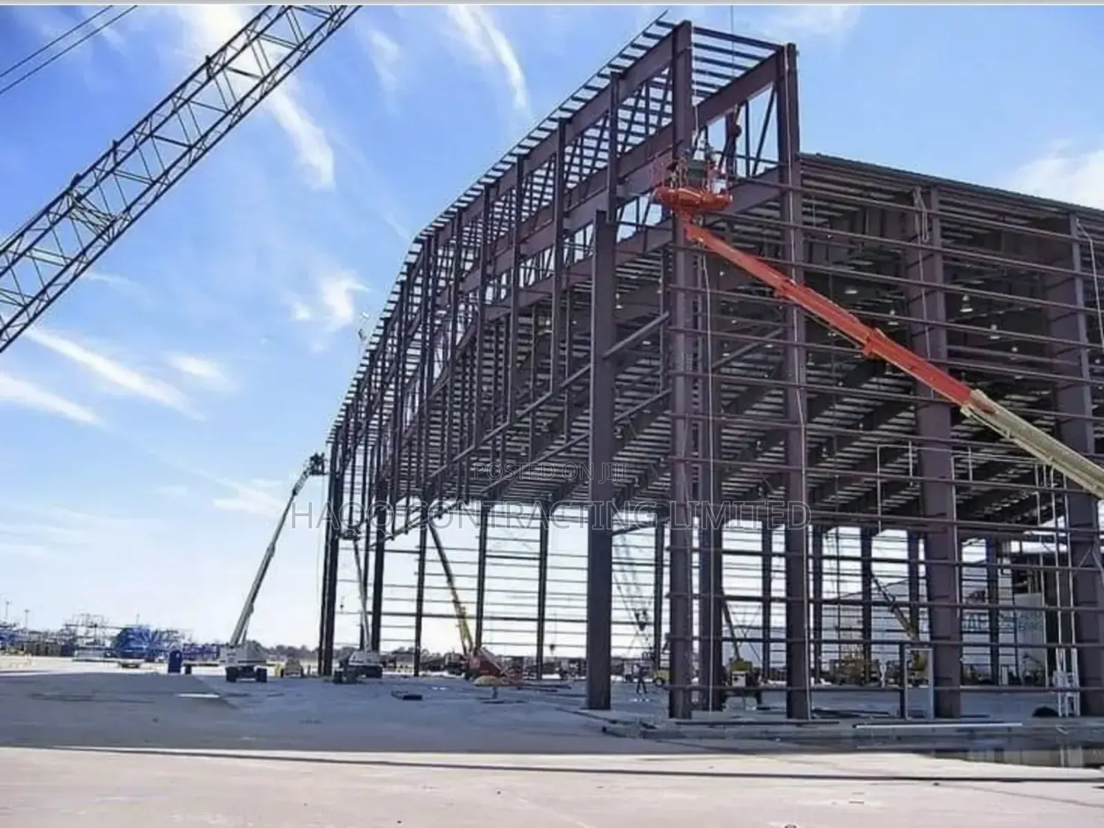 Steel Structure Fabrication and Erection Services