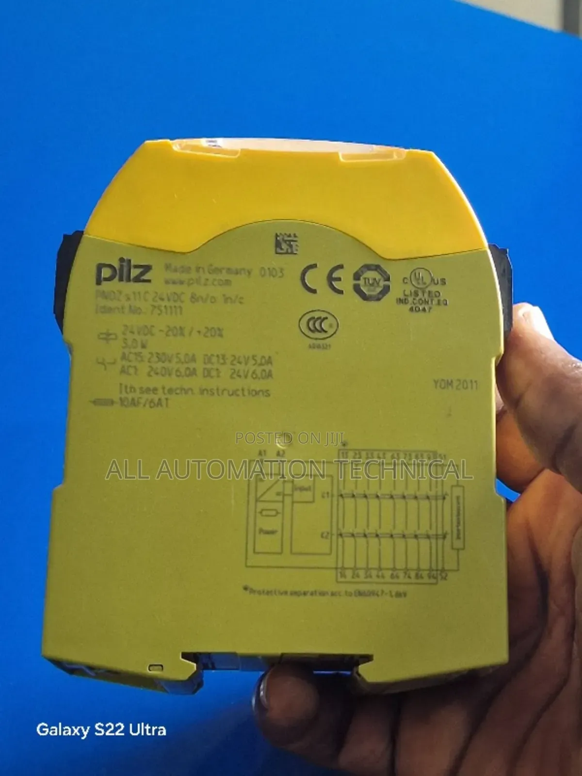 Pilz | 751111 | Pnoz S11 | Contact Expansion