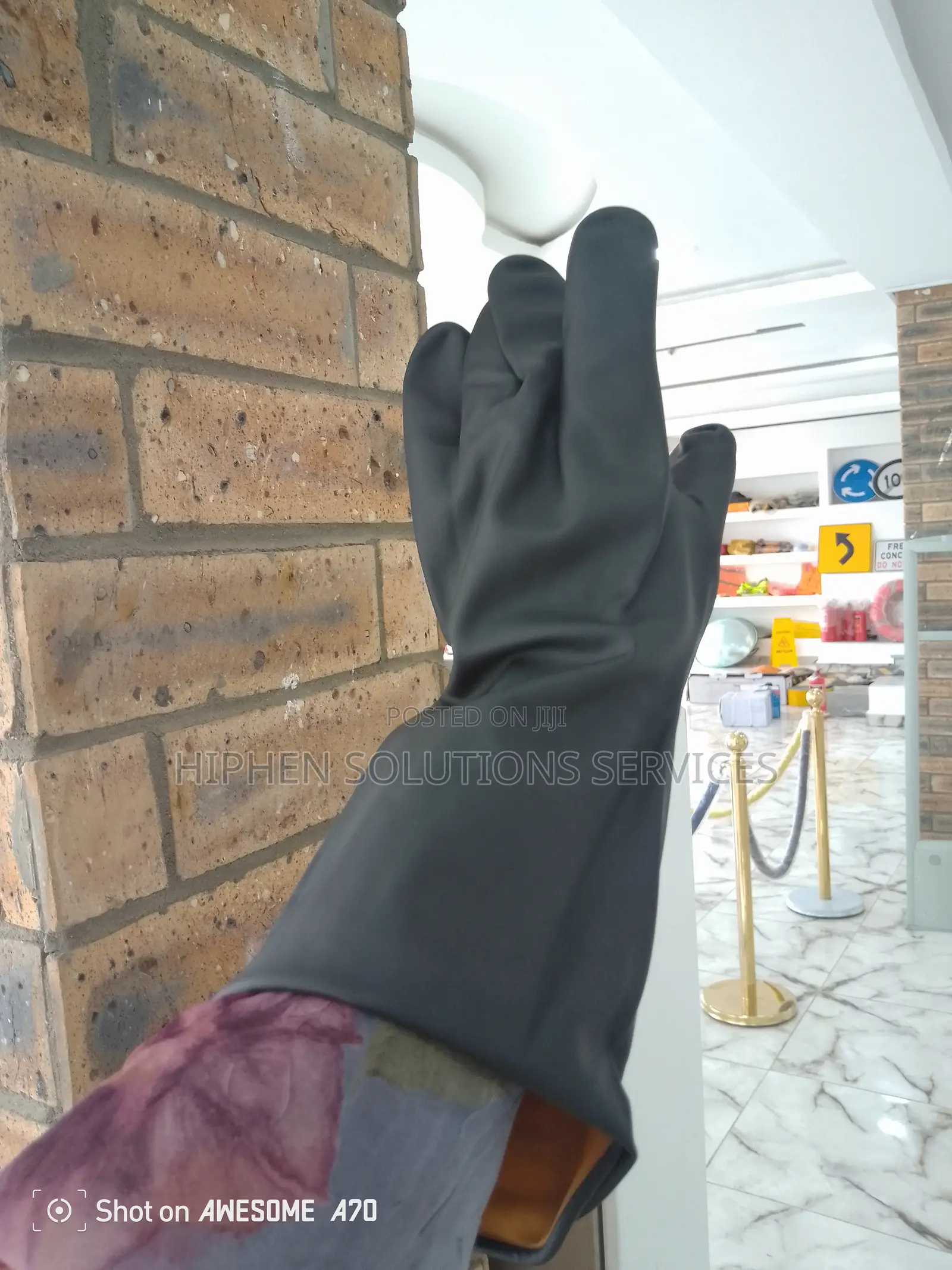 Cleaning Protective Safety Work Heavy Duty Rubber Gloves