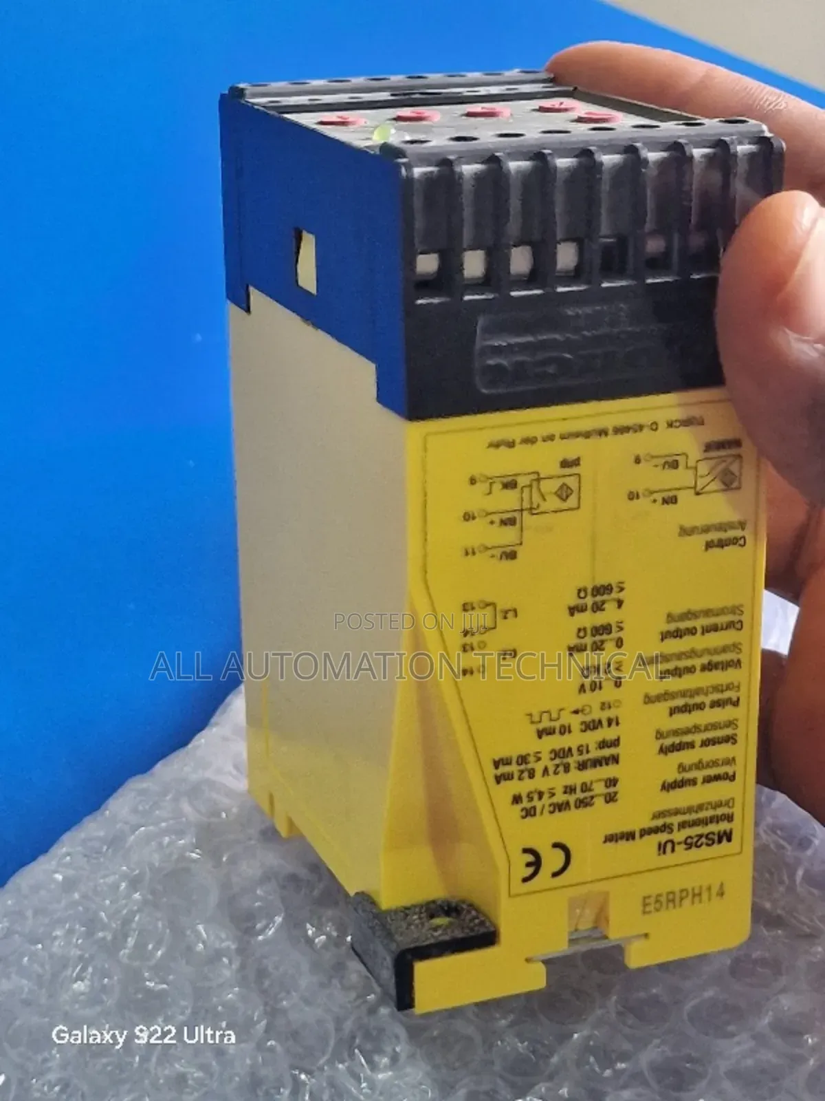 Turck Banner MS25-UI ROTATIONAL SPEED METER | 0508220