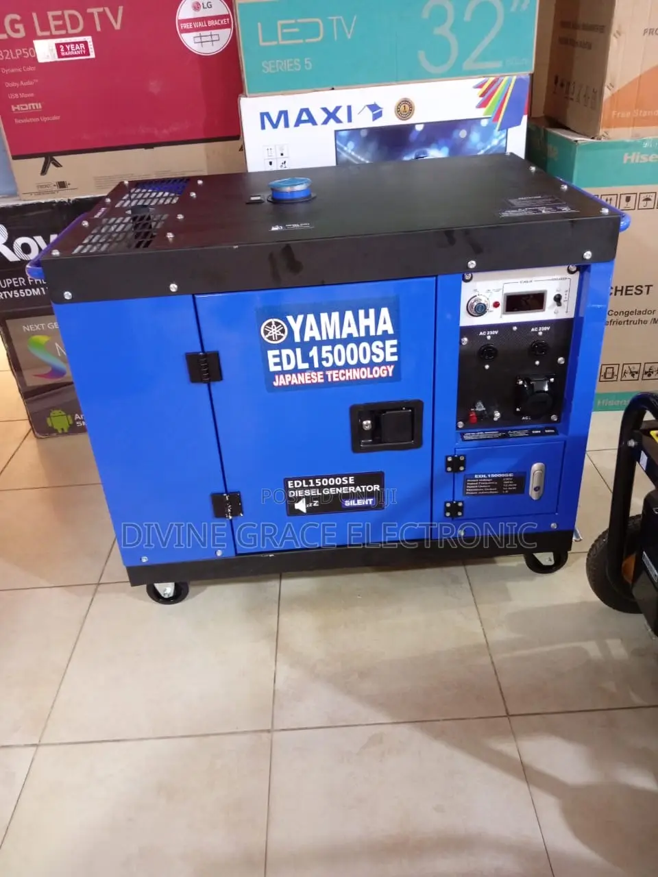 15kva Yamaha Soundproof Diesel Generator