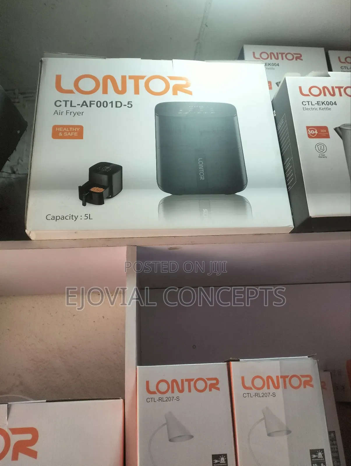 Lontor Professional Smart 5L Digital Air Fryer