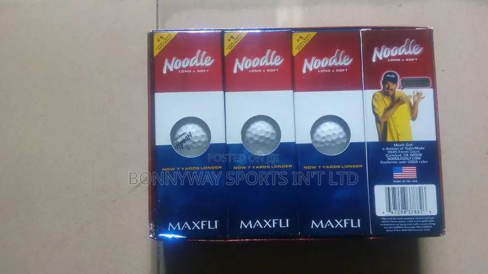 Proffesional Noodles Playing Golf Balls