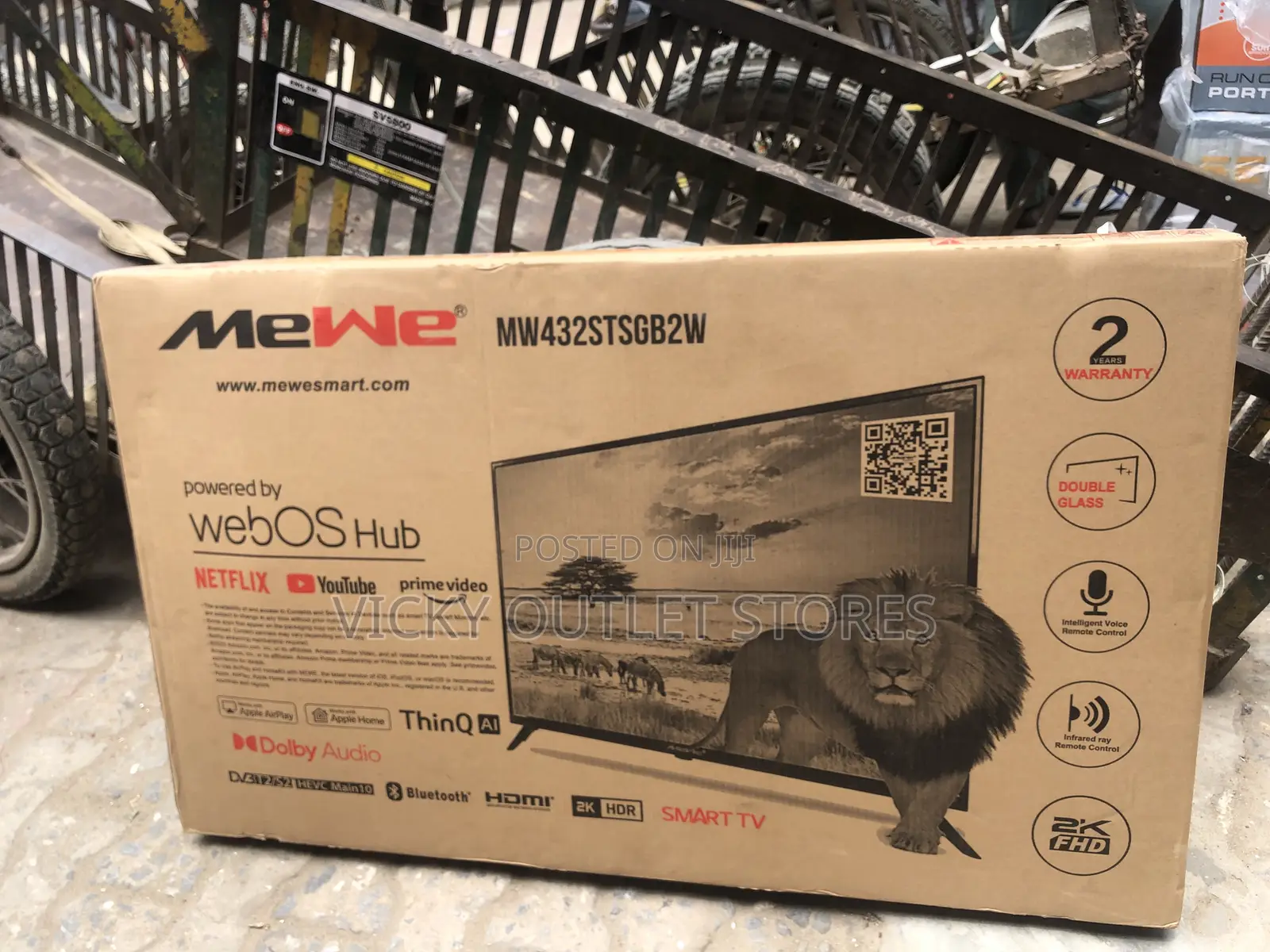 MEWE 43 Inches Smart Tv