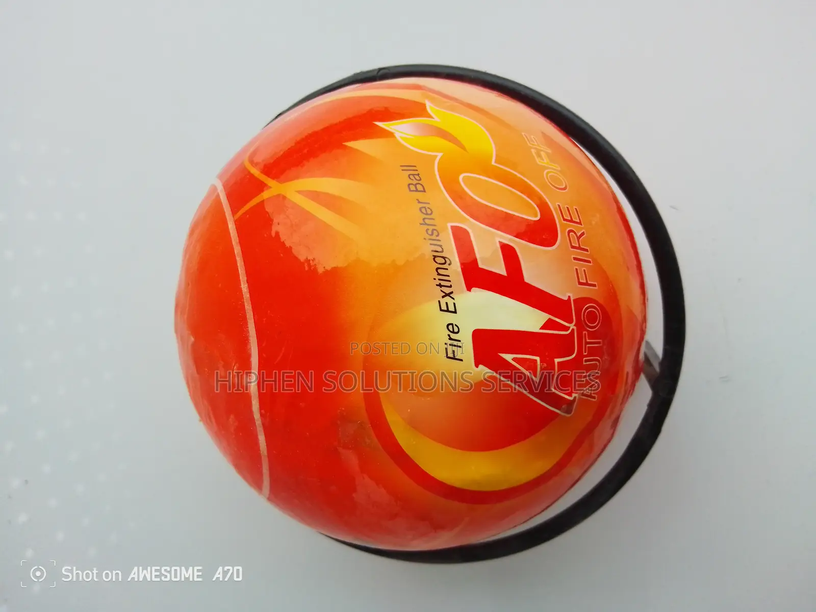 1.3kg Dry Powder Fire Safety And Protection Ball